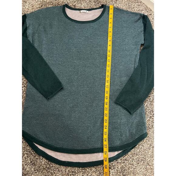 SmartWool shadow pine colorblock sweater - Picture 6 of 7